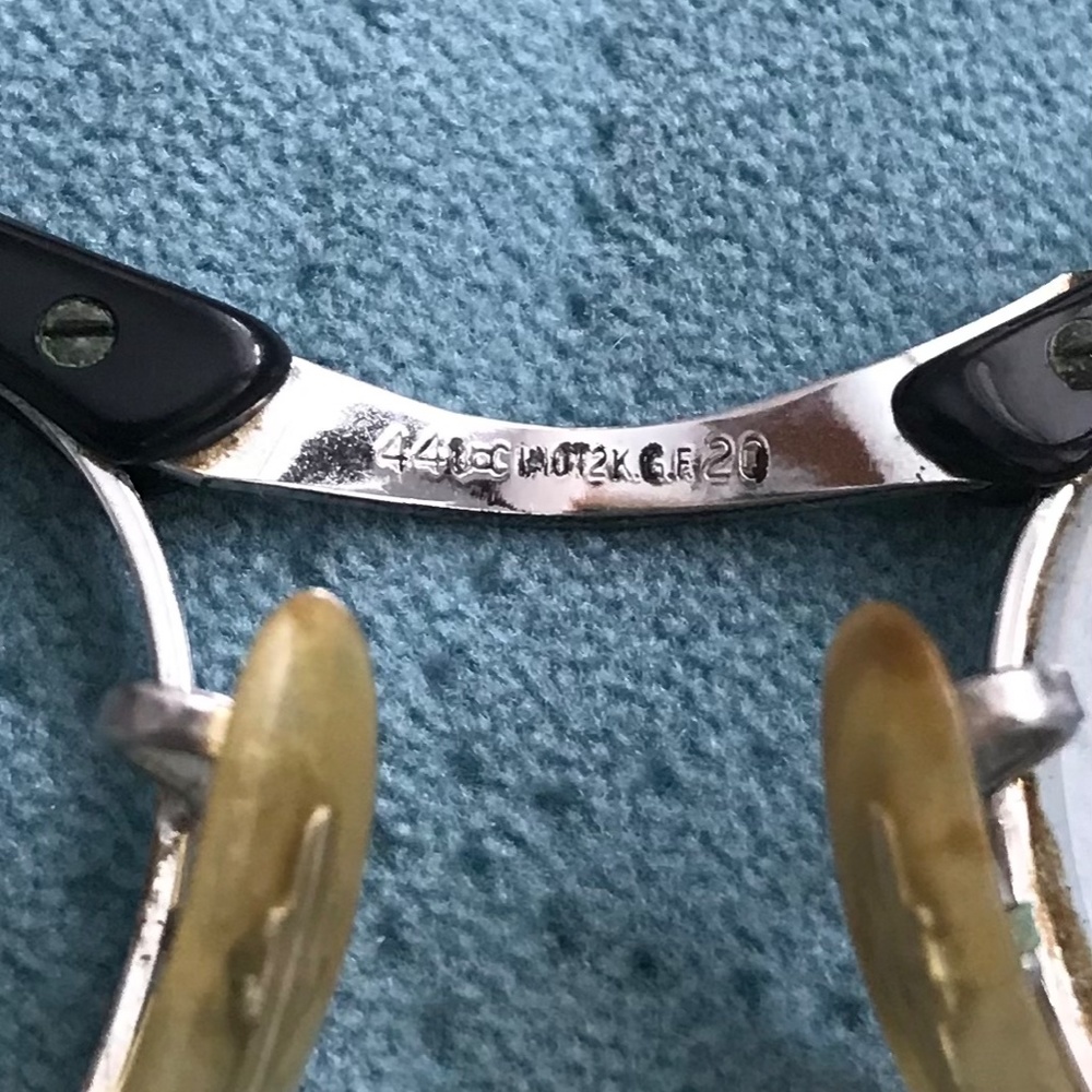 Vintage Cateye Silver Leaf Frames - image 5